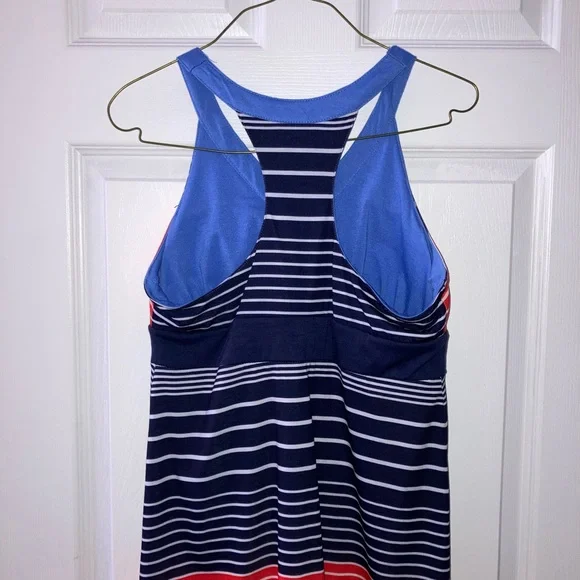 ZeroXposur Red and Blue Striped Dress - Picture 3 of 7